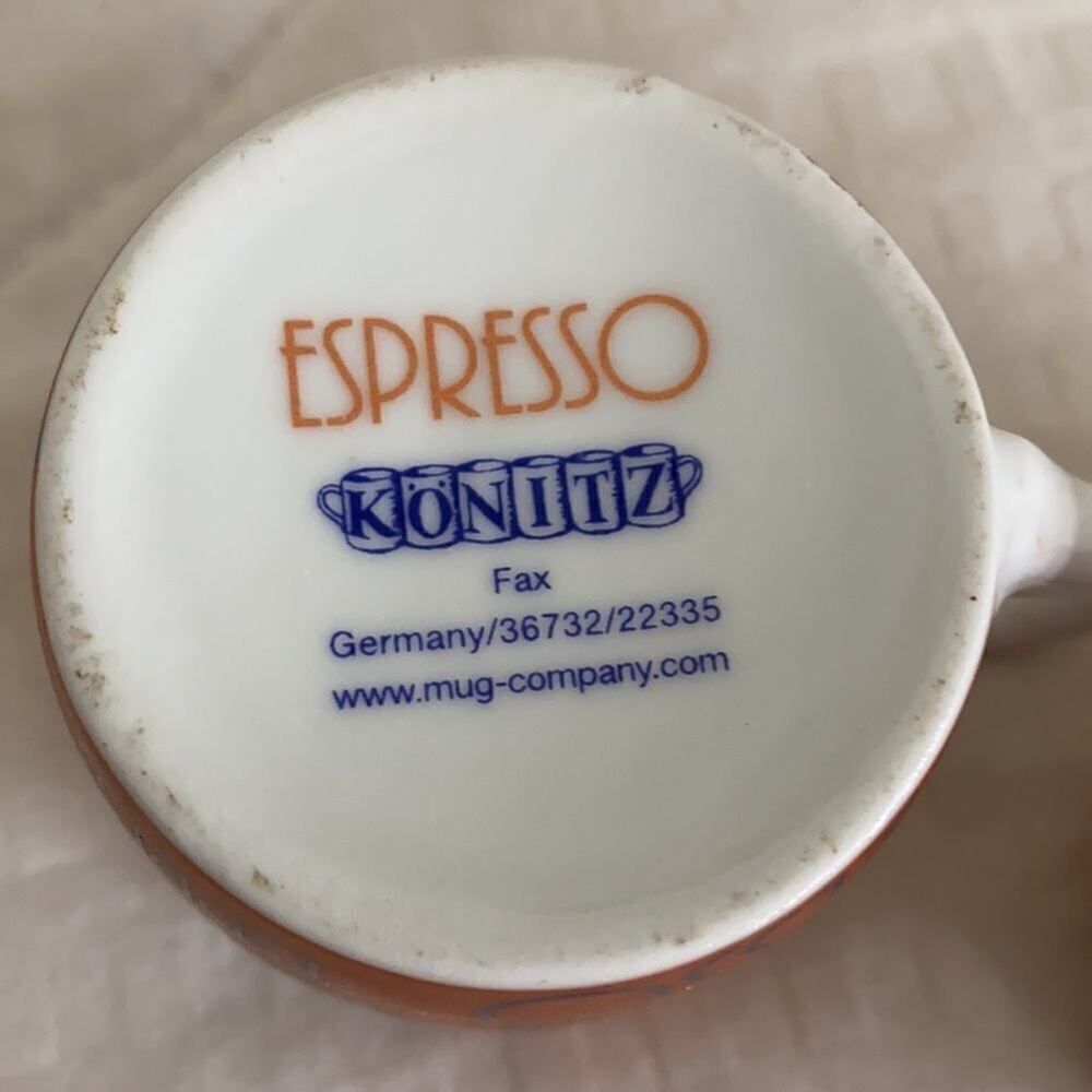 Espresso Cups 2 by Konitz from Germany - Picture 4 of 7